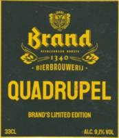 Bierbrouwerij Brand, Quadrupel