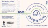 Muifelbrouwerij, Speciaal BGM-Bier D'n Trotse Tripel
