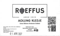 Speciaalbier Brouwerij Roeffus, Aolling Kledje