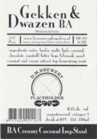 Brouwerij De Molen, Gekken & Dwazen BA Creamy Coconut Imp Stout