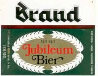 Bierbrouwerij Brand, Brand Jubileum Bier 1871-1971