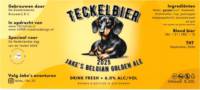 De Zoetermeerse Brouwerij, Teckelbier Jake's Belgian Golden Ale 2025