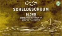 Buitenlandse bieren voor Nederlandse markt (etiket Nederlandse plaatsnaam), Scheldeschuum Blond