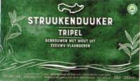 Buitenlandse bieren voor Nederlandse markt (etiket Nederlandse plaatsnaam), Struukenduuker Tripel