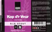 Groningse Bierbrouwerij, Grunn Kop d'r Veur R.I.S. Stout