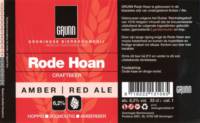 Groningse Bierbrouwerij, Grunn Rode Hoan Amber Red Ale