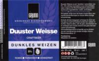 Groningse Bierbrouwerij, Grunn Duuster Weisse Dunkles Weizen