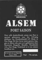 Stichting Haagsche Broeder, Alsem Port Saison