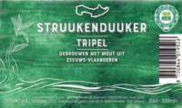 Buitenlandse bieren voor Nederlandse markt (etiket Nederlandse plaatsnaam), Struukenduuker Tripel