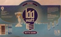 100 Watt Brewery, Witte Dame Witbier