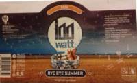 100 Watt Brewery, Bye Bye Summer