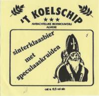 Bierbrouwerij 't Koelschip, Sinterklaasbier Met Speculaaskruiden