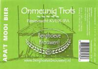 Berghoeve Brouwerij, Onmeunig Trots
