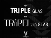 Buitenlandse bieren voor Nederlandse markt (etiket Nederlandse plaatsnaam), Van Triple Glas naar Tripel Glas