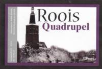 Buitenlandse bieren voor Nederlandse markt (etiket Nederlandse plaatsnaam), Roois Quadrupel