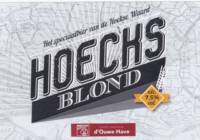 Buitenlandse bieren voor Nederlandse markt (etiket Nederlandse plaatsnaam), Hoecks Blond