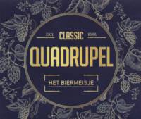 Buitenlandse bieren voor Nederlandse markt (etiket Nederlandse plaatsnaam), Het Biermeisje Classic Quadrupel