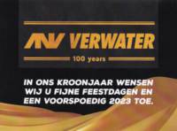 Buitenlandse bieren voor Nederlandse markt (etiket Nederlandse plaatsnaam), Verwater 100 years