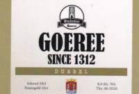 Buitenlandse bieren voor Nederlandse markt (etiket Nederlandse plaatsnaam), Stadsbier Goeree Dubbel