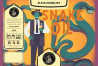 Amateurs, Snake Oil Black Double IPA