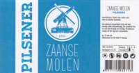Buitenlandse bieren voor Nederlandse markt (etiket Nederlandse plaatsnaam), Zaanse Molen Pilsener