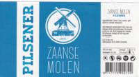 Buitenlandse bieren voor Nederlandse markt (etiket Nederlandse plaatsnaam), Zaanse Molen Pilsener
