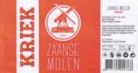 Buitenlandse bieren voor Nederlandse markt (etiket Nederlandse plaatsnaam), Zaanse Molen Kriek