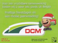 Buitenlandse bieren voor Nederlandse markt (etiket Nederlandse plaatsnaam), DCM Prettige feestdagen