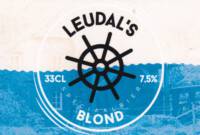 Buitenlandse bieren voor Nederlandse markt (etiket Nederlandse plaatsnaam), Leudal's Blond
