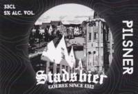 Buitenlandse bieren voor Nederlandse markt (etiket Nederlandse plaatsnaam), Stadsbier Pilsner