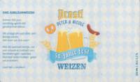 Brouwerij Huttenkloas, Prost! Peter & Nicole 50 Jahre Fest Weizen