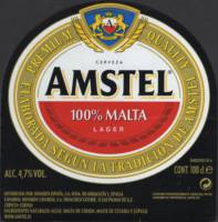 Licentiebrouwsels , Amstel Lager 100% Malta