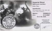 Brouwerij IJssel, Imperial Stout