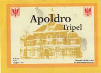 Buitenlandse bieren voor Nederlandse markt (etiket Nederlandse plaatsnaam), Apoldro Tripel
