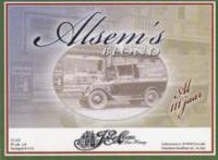 Buitenlandse bieren voor Nederlandse markt (etiket Nederlandse plaatsnaam), Alsems's Blond