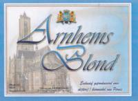 Buitenlandse bieren voor Nederlandse markt (etiket Nederlandse plaatsnaam), Arnhems Blond
