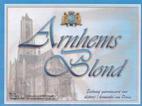 Buitenlandse bieren voor Nederlandse markt (etiket Nederlandse plaatsnaam), Arnhems Blond