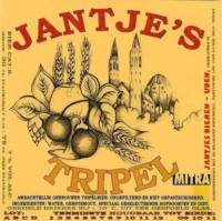 Jantje's Bieren Uden, Jantje's Tripel