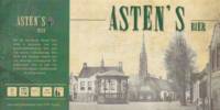 Buitenlandse bieren voor Nederlandse markt (etiket Nederlandse plaatsnaam), Asten's Bier