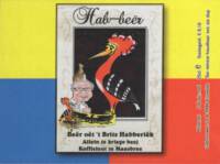 Buitenlandse bieren voor Nederlandse markt (etiket Nederlandse plaatsnaam), Hab-be&euml;r