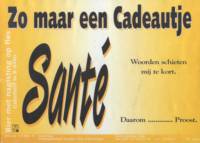 Ge&iuml;mporteerd buitenlands bier - Nederlandse importeur en NL opmaak, Zo maar een Cadeautje Sant&eacute;