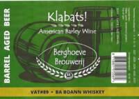 Berghoeve Brouwerij, Klabats! American Barley Wine