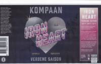 Kompaan Dutch Craft Beer Company, Iron Heart