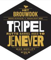 Het Brouwdok, Tripel Rutte Barrel Aged 10 Jenever