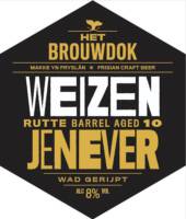 Het Brouwdok, Weizen Rutte Barrel Aged 10 Jenever
