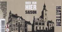 Amateurs, Bier van hier Saison