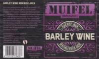 Muifelbrouwerij, Barley Wine Rum Rozijnen