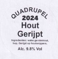 Brouwerij Van de Oirsprong, Quadrupel 2024 Hout Gerijpt