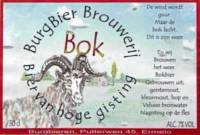 Burg Bier Brouwerij, Bok