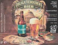 Brouwerij Klein Duimpje, Obligatiehouders Bier Blond